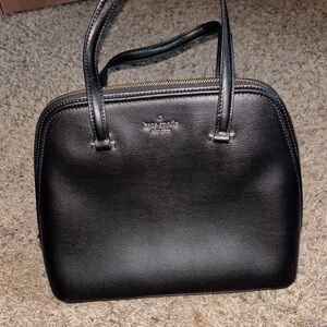 Kate Spade Black Satchel with Dome Silhouette